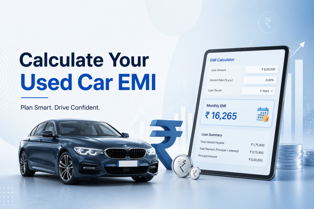 Top Benefits of Used Car Loan EMI Calculator | CarnCash Guide